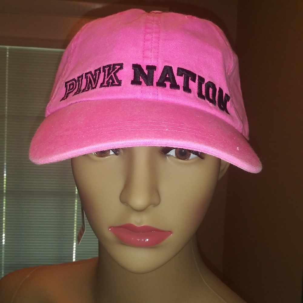 NWT pink nation baseball cap